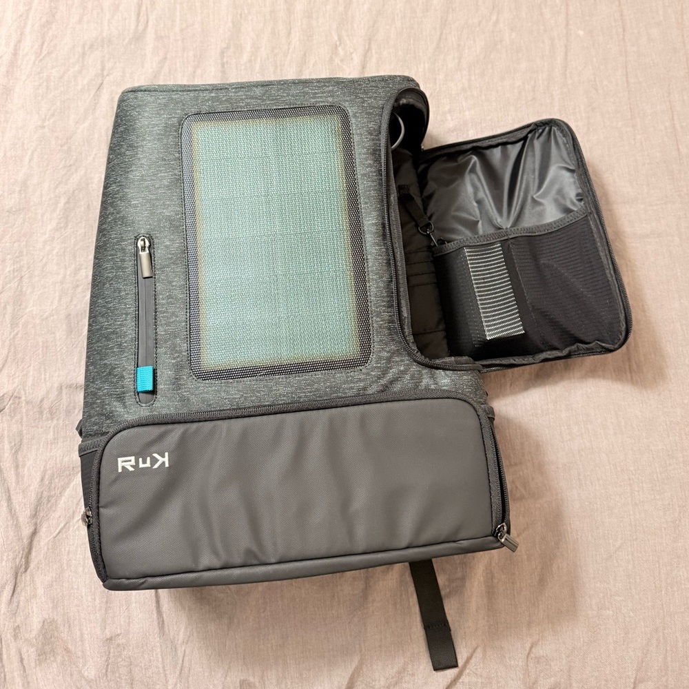RuK Infinite Solar Pack Backpack - New With Tags! - Picture 5 of 16